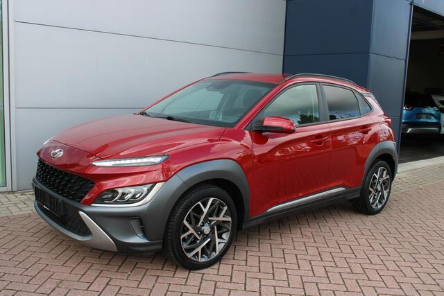 Hyundai Kona 1.6 GDI HEV 141pk Fashion Hybrid Automaat Airco Navi Camera Carplay Super compleet