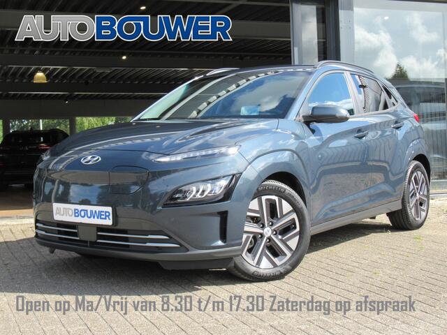 Hyundai Kona EV Premium 64 kWh | 3 fase | warmtepomp 1e eigen | full option! | leder | head-up | elektr.stoelen| adpt.cruise