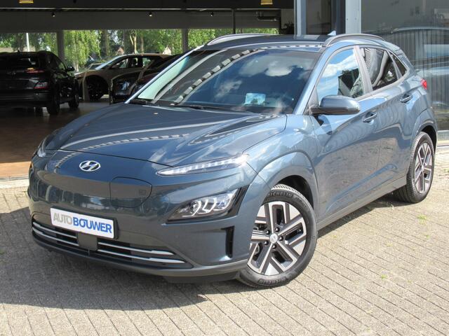 Hyundai Kona EV Premium 64 kWh | 3 fase | warmtepomp 1e eigen | full option! | leder | head-up | elektr.stoelen| adpt.cruise