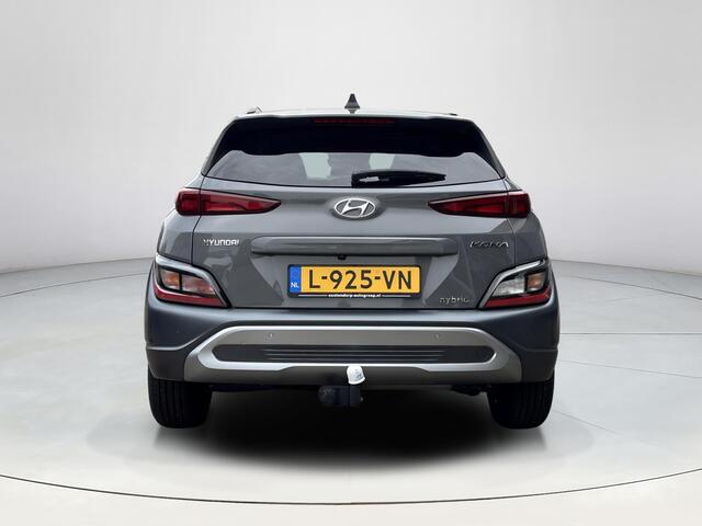 Hyundai Kona 1.6 GDI HEV Fashion Sky | SChuif- kanteldak | Trekhaak | Head-up display | Adaptieve cruise control | Dodehoekdetectie |