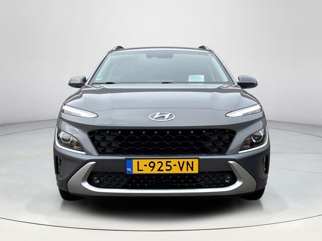 Hyundai Kona 1.6 GDI HEV Fashion Sky | SChuif- kanteldak | Trekhaak | Head-up display | Adaptieve cruise control | Dodehoekdetectie |