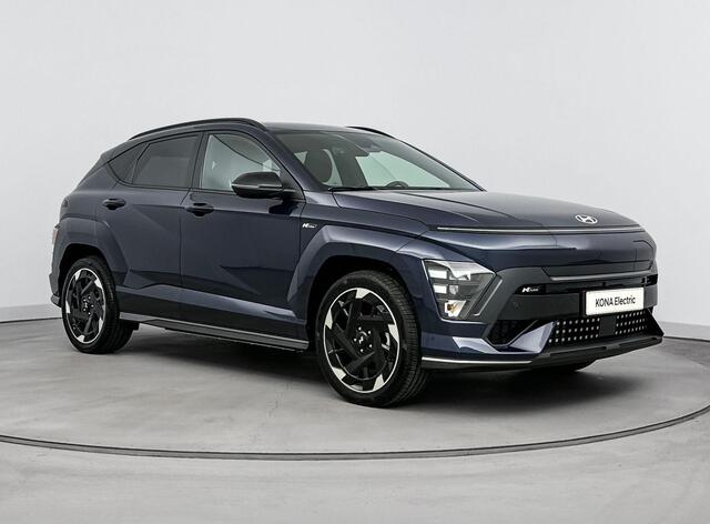 Hyundai Kona Electric N Line Business 64.8 kWh | Warmtepomp | Airco (automatisch) | Apple Carplay/ Android Auto | lichtmetalen velgen 5-spaaks 19" | N Line exterieur | Navigatiesysteem full map |