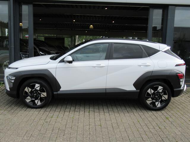 Hyundai Kona 1.6 GDI HEV Premium Sky 1e eigen | luxste uitv ! full options! | Leder | schuifdak | keyless