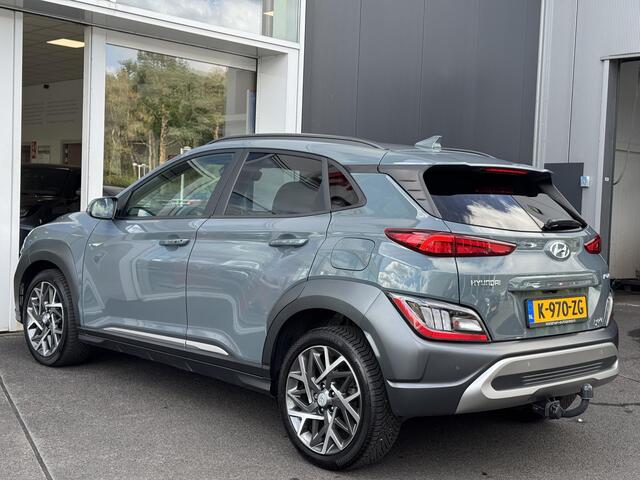Hyundai Kona 1.6 GDI HEV Premium Sky Trekhaak | Lederen bekleding | Stoelverwarming | Stoelventilatie | Head-up display