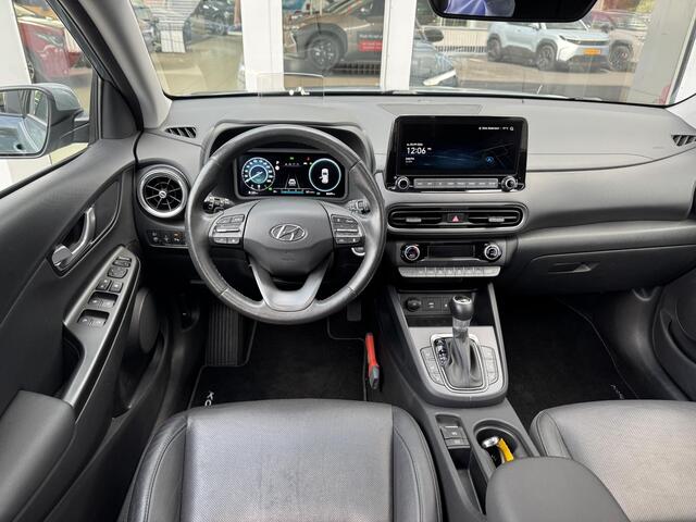 Hyundai Kona 1.6 GDI HEV Premium Sky Trekhaak | Lederen bekleding | Stoelverwarming | Stoelventilatie | Head-up display