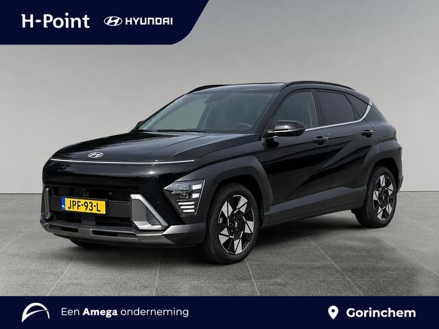 Hyundai Kona Premium 1.6 GDI HEV 137pk | LEDER | ADAPTIVE CRUISE | 360° CAMERA | ELEKTR. ACHTERKLEP | BLIND SPOT CAMERA |