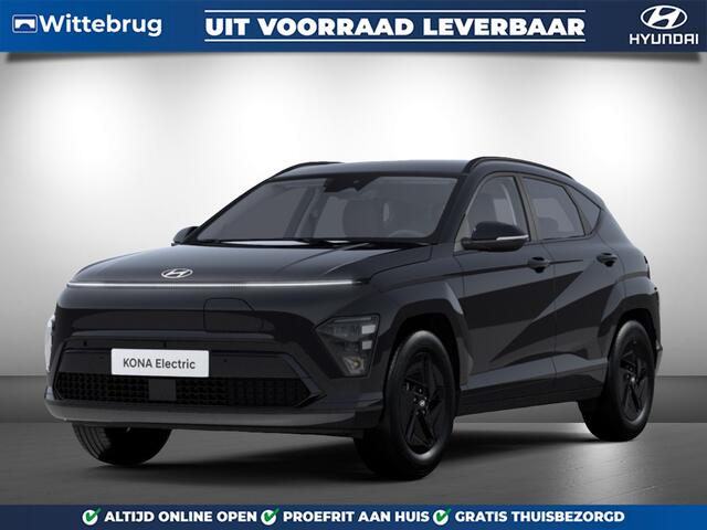Hyundai Kona Electric Long Range Pure Edition 64.8 kWh Volledig Elektrish, Fiscaal aantrekkelijk, Navigatie , parkeer sensoren V+A Private lease een KONA Electric al vanaf € 425 p/m!