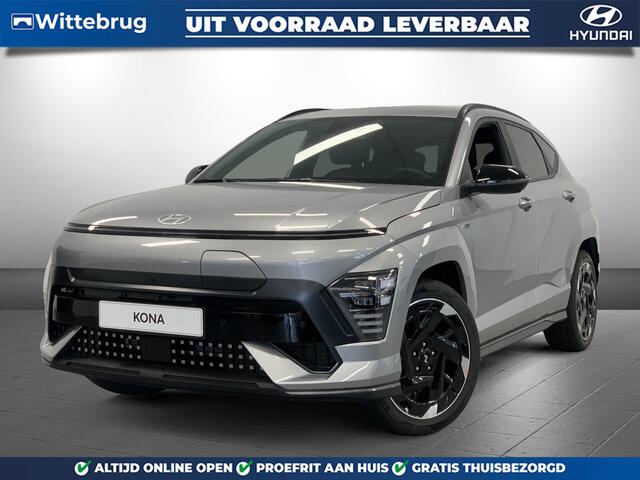 Hyundai Kona Electric N Line Business 64.8 kWh Volledig Elektrish, Fiscaal aantrekkelijk, Navigatie Private lease een KONA Electric al vanaf € 425 p/m!
