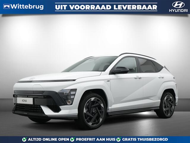 Hyundai Kona Electric N Line Business 64.8 kWh Volledig Elektrish, Fiscaal aantrekkelijk, Navigatie Private lease een KONA Electric al vanaf € 425 p/m!