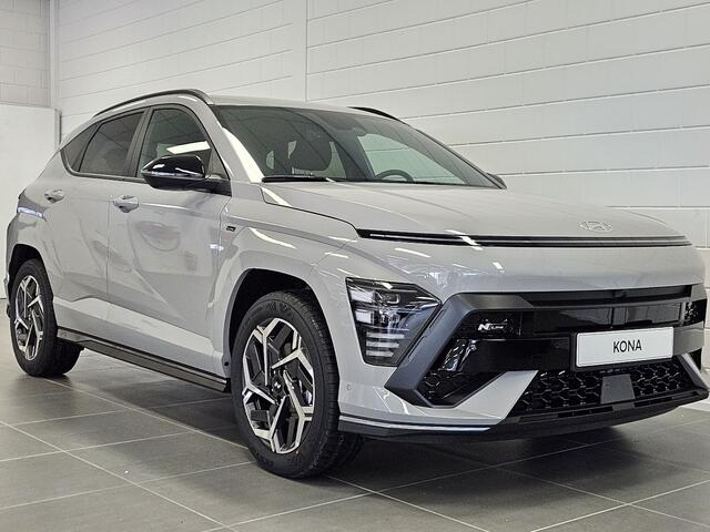 Hyundai Kona 1.6 GDI HEV N Line Full Hybride Automaat met Navigatie, Adaptive Cruise Control en Sport uitvoering Uit voorraad leverbaar!
