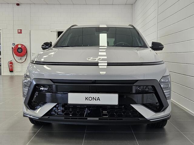 Hyundai Kona 1.6 GDI HEV N Line Full Hybride Automaat met Navigatie, Adaptive Cruise Control en Sport uitvoering Uit voorraad leverbaar!