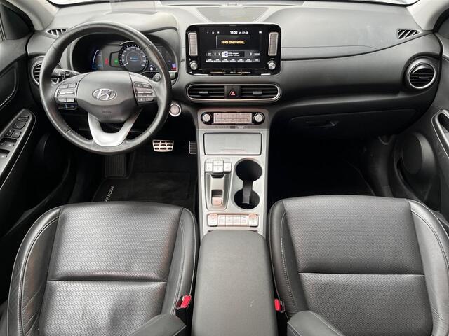 Hyundai Kona EV Premium 64 kWh 204pk | PREMIUM LEDER | ADAPTIVE CRUISE | CAMERA | STOELVERW. + KOELING | NAVI |