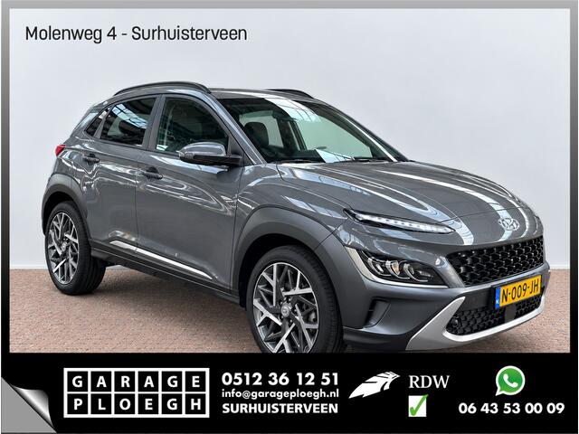 Hyundai Kona 1.6 GDI HEV Premium Automaat Stoelkoel+verw. Carplay Adap.Cruis