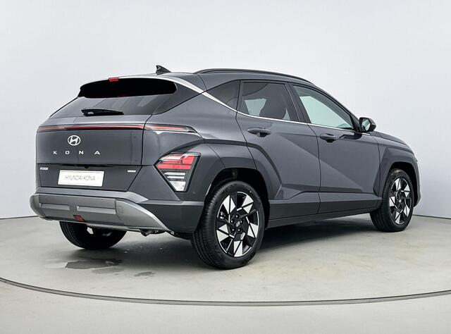 Hyundai Kona 1.6 GDI HEV Premium | LEDEREN STOELEN | STOEL VERWARMING EN KOELING | SNEL LEVERBAAR