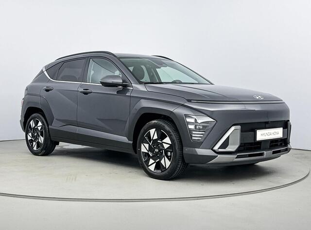 Hyundai Kona 1.6 GDI HEV Premium | LEDEREN STOELEN | STOEL VERWARMING EN KOELING | SNEL LEVERBAAR