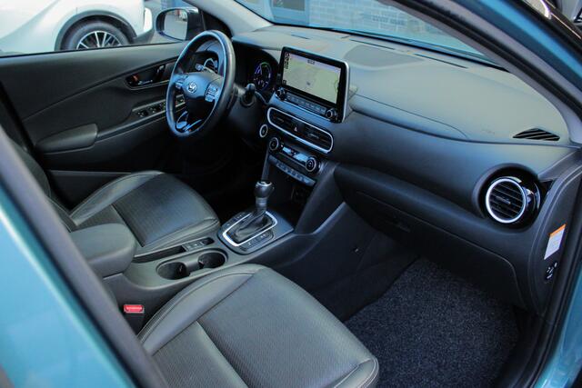 Hyundai Kona 1.6 GDI HEV Premium |stoelkoeling/verwarming|elek stoel|keyless|18"|
