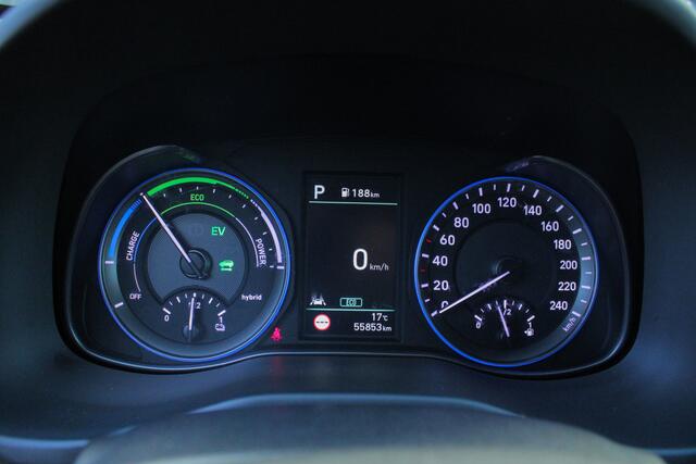 Hyundai Kona 1.6 GDI HEV Premium |stoelkoeling/verwarming|elek stoel|keyless|18"|
