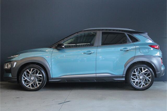 Hyundai Kona 1.6 GDI HEV Premium |stoelkoeling/verwarming|elek stoel|keyless|18"|