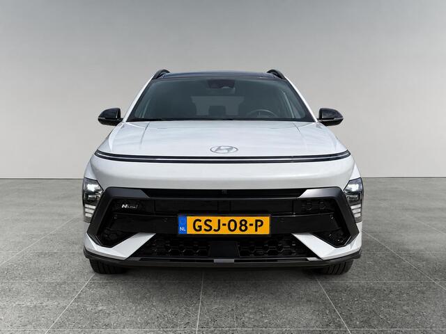 Hyundai Kona N Line Sky 1.6 GDI HEV 140pk | SCHUIF/KANTELDAK | ALCANTARA | 360° CAMERA | BLIND SPOT VIEUW | MEMORY | STOELVERW. | STOELVENTILATIE |