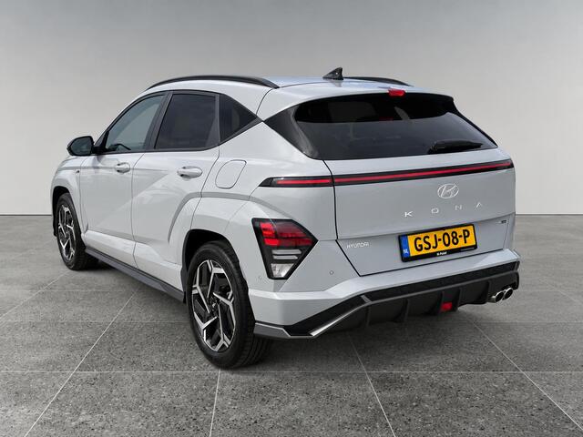 Hyundai Kona N Line Sky 1.6 GDI HEV 140pk | SCHUIF/KANTELDAK | ALCANTARA | 360° CAMERA | BLIND SPOT VIEUW | MEMORY | STOELVERW. | STOELVENTILATIE |