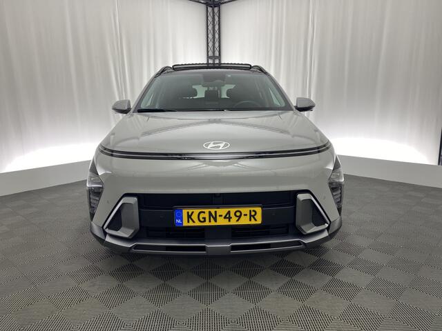 Hyundai Kona 1.6 GDI HEV Premium Sky | Pano dak | Leer | Apple carplay | Stoelverwarming en koeling | Adap cruise