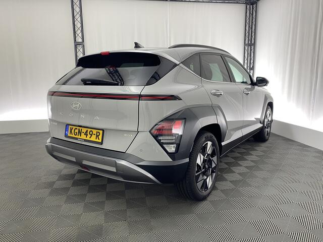 Hyundai Kona 1.6 GDI HEV Premium Sky | Pano dak | Leer | Apple carplay | Stoelverwarming en koeling | Adap cruise