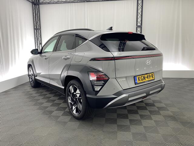 Hyundai Kona 1.6 GDI HEV Premium Sky | Pano dak | Leer | Apple carplay | Stoelverwarming en koeling | Adap cruise