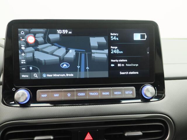 Hyundai Kona EV Premium 64 kWh | Leder | Stoelverwarming | Stoelventilatie | Stuurverwarming | Led Verlichting |