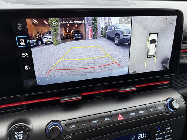 Hyundai Kona 1.6 GDI HEV N Line Sky | Org. NL | dealeronderhouden | Zeer compleet | Schuif-kantel dak | 360 Camera| Nette auto |