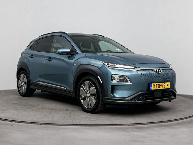Hyundai Kona EV Premium Sky 64 kWh | SOH 94,5 | Leder | Stoel verwarming & ventilatie | PDC voor en achter | Apple Carplay | Android Auto