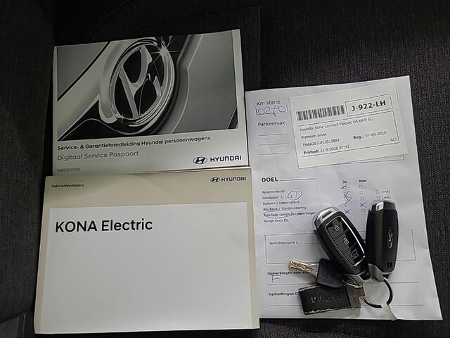 Hyundai Kona EV Comfort 64 kWh 1e-Eig. & Dealer-Onderh. BOVAG-Garantie. NL-Auto. – foto 5