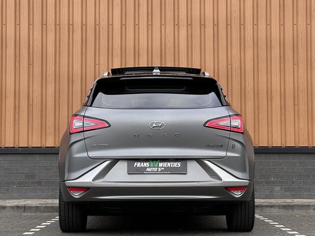 Hyundai NEXO FCEV Plus Pack | Matt Grijs | Panoramadak | 360° Camera | Stoelventilatie | Stuurwiel Verwarming | Krell Audio | Achterbank Verwarming | Dodehoek Sensor | Lane Assist | DAB |