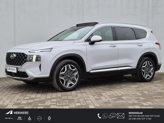 Hyundai SANTA FE 1.6 T-GDI PHEV Premium Sky 7p. Automaat / 7 persoons / HUD / Trekgewicht 1350 Kg / Elektrische Klep / Leder / Apple Carplay Android Auto / Panorama schuifdak /