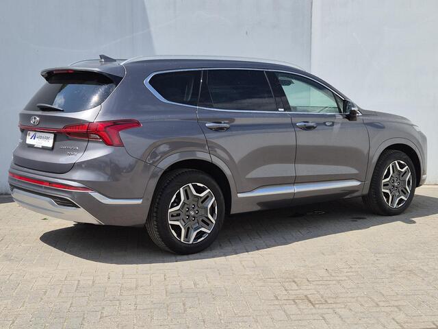 Hyundai SANTA FE 1.6 T-GDI HEV 230pk Premium Plus Sky Automaat / 1650kg trekgewicht/ HUD / Glazen schuif- en kanteldak / Rondomzicht camera / Stuur- en Stoelverwarming / Adaptief cruise control / Stoelventilatie /