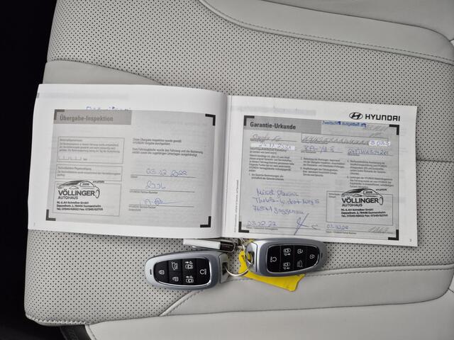 Hyundai SANTA FE 1.6 T-GDI HEV 230pk Premium Plus Sky Automaat / 1650kg trekgewicht/ HUD / Glazen schuif- en kanteldak / Rondomzicht camera / Stuur- en Stoelverwarming / Adaptief cruise control / Stoelventilatie /