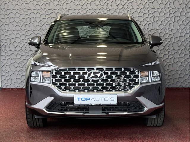 Hyundai SANTA FE 1.6 T-GDI PHEV PREMIUM 7P AWD LEER ELEK.KLEP CAMERA NAVI STOEL/STUUR VERW. PLUG IN HYBRID