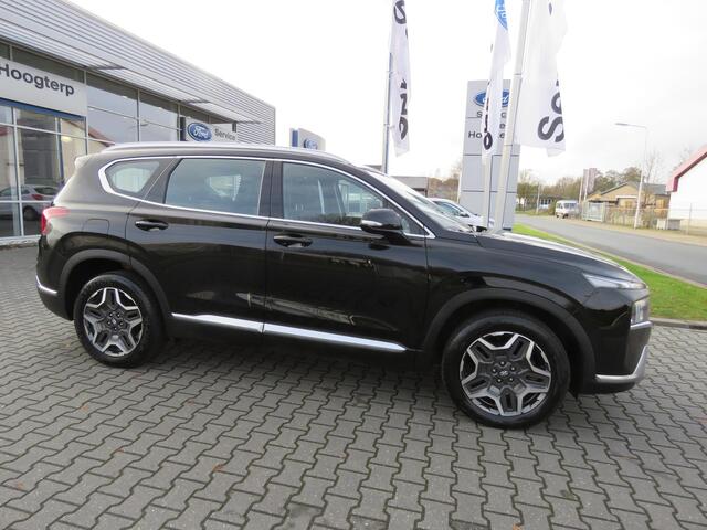 Hyundai SANTA FE 1.6 T-GDI PHEV 7 PERSOONS PREMIUM ,NAVI,LEER,CAMERA,STOELVERWARMING EN VENTILATIE. 52878 KM.