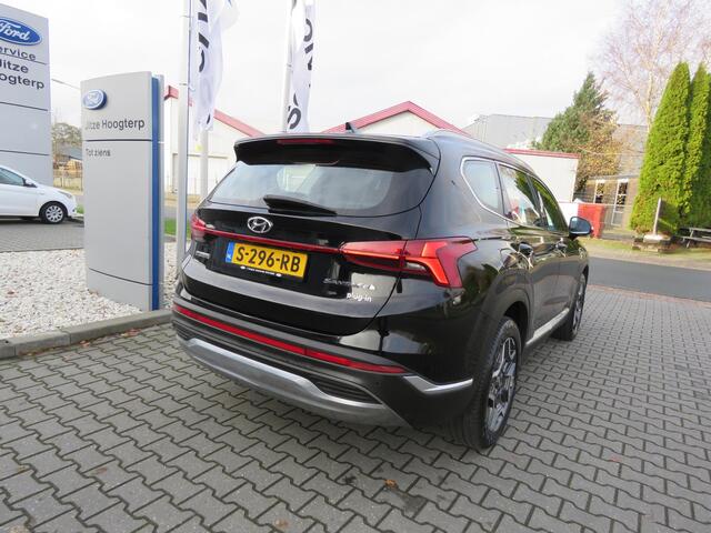 Hyundai SANTA FE 1.6 T-GDI PHEV 7 PERSOONS PREMIUM ,NAVI,LEER,CAMERA,STOELVERWARMING EN VENTILATIE. 52878 KM.