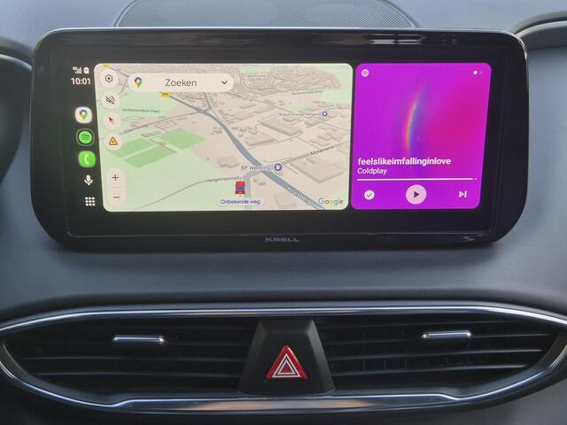 Hyundai SANTA FE 1.6 T-GDI PHEV Premium Sky Automaat / Dealer onderhouden / Head Up Display / EAER 58 km stad 69km / Glazen schuif- en kanteldak / Elektrische achterklep / Trekgewicht 1350 kg / Stuur-, Stoel & Achterbank verwarming / Adaptief cruise control / Climate cont