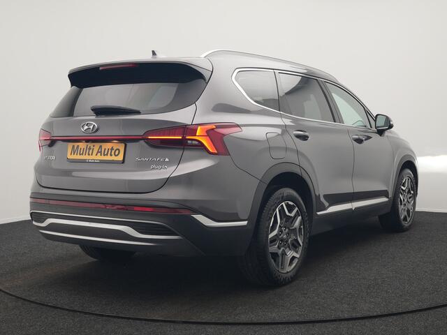 Hyundai SANTA FE 1.6 T-GDI Premium Smart Sky PHEV 266pk Dealer O.H. | Panodak | Adaptive Cruise | Camera | Krell Audio | Lederen Sportstoelen Verwarmd | Apple Carplay | Keyless | Blis | Stuur Verwarmd | Navigatie | DAB | Plug In Hybrid