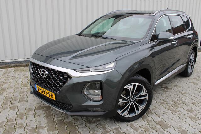 Hyundai SANTA FE 2.4 GDI Premium | Incl. 12 maanden garantie | 7. persoons | Apple carplay/Android auto | Cruise control | Schuif/kantel dak | 360° camera | Elektrisch verstelbare voorstoelen | Afneembare trekhaak |