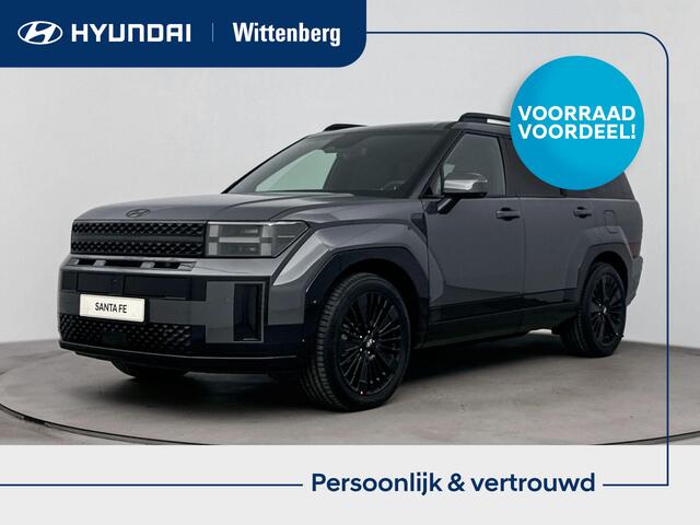 Hyundai SANTA FE 1.6 T-GDI PHEV Black Line 4WD 7p. | 20 inch Lichtmetalen velgen | Lederen bekleding | Stuur en stoel bestuurder elektrisch verstelbaar met geheugen |