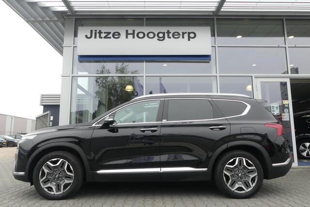 Hyundai SANTA FE 1.6 T-GDI PHEV Premium Sky 7p. WEGKL. TREKHAAK (1.350KG), PANO, HUD, 360° CAMERA, MEMORY, WINTER PACK, ADAPT. CRUISE, CLIMA, NAVI, PDC V&A, APPLE CARPLAY/ANDROID AUTO, BLIS, KEYLESS, KRELL, ELEKT. ACHTERKLEP, ELEKT. PASSAGIERSSTOEL, 90.905KM