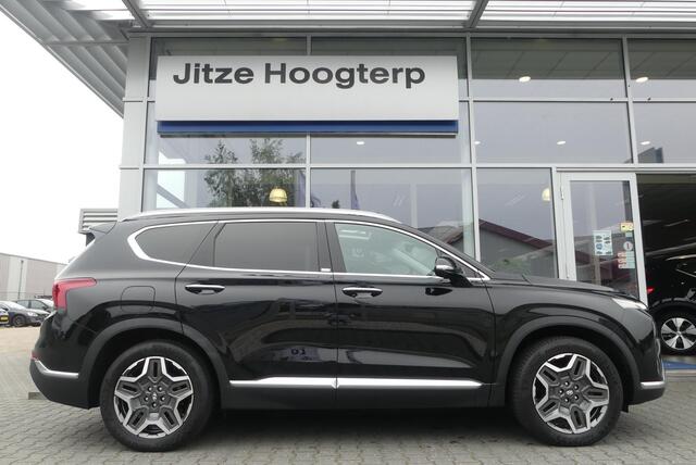 Hyundai SANTA FE 1.6 T-GDI PHEV Premium Sky 7p. WEGKL. TREKHAAK (1.350KG), PANO, HUD, 360° CAMERA, MEMORY, WINTER PACK, ADAPT. CRUISE, CLIMA, NAVI, PDC V&A, APPLE CARPLAY/ANDROID AUTO, BLIS, KEYLESS, KRELL, ELEKT. ACHTERKLEP, ELEKT. PASSAGIERSSTOEL, 90.905KM