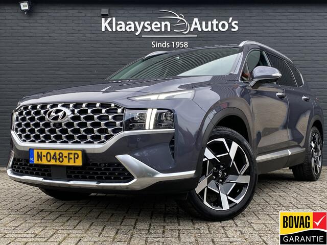 Hyundai SANTA FE 1.6 T-GDI HEV 230 pk Premium AUT. | dealer onderh. | leder inter. | 360 camera | trekhaak | memory | stoel-/stuurvw.