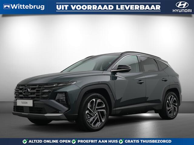 Hyundai TUCSON 1.6 T-GDI PHEV Premium FACELIFT Hybride Automaat met Navigatie, Lederen bekleding en Climate Control Uit voorraad leverbaar!