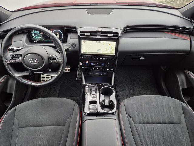 Hyundai TUCSON 1.6 T-GDI PHEV plug-in N Line 4WD Automaat / dealer Onderhouden / Apple Carplay Android Auto / Adaptief cruise control / Elektrische bedienbare achterklep / Trekgewicht 1350 Kg /