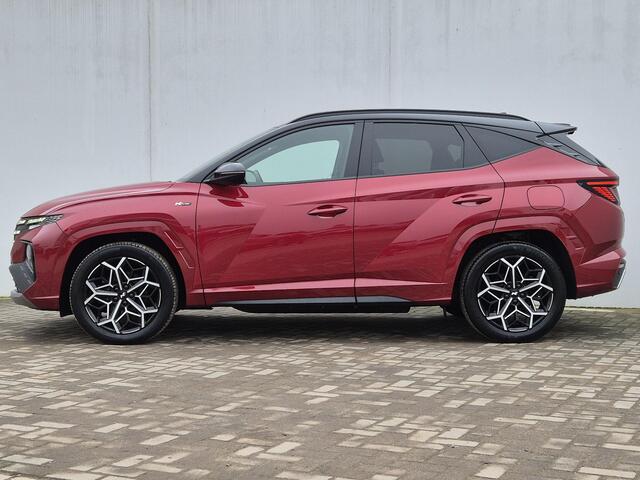 Hyundai TUCSON 1.6 T-GDI PHEV plug-in N Line 4WD Automaat / dealer Onderhouden / Apple Carplay Android Auto / Adaptief cruise control / Elektrische bedienbare achterklep / Trekgewicht 1350 Kg /