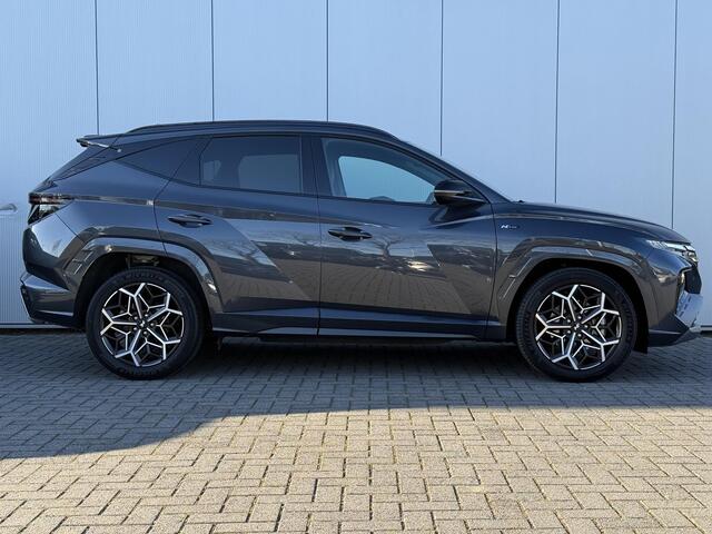 Hyundai TUCSON 1.6 T-GDI HEV N Line 230pk / 1650kg Trekgewicht / Stoelverwarming / Achteruitrijcamera / 19 Inch / LED / Parkeersensoren Voor + Achter / Climate Control /