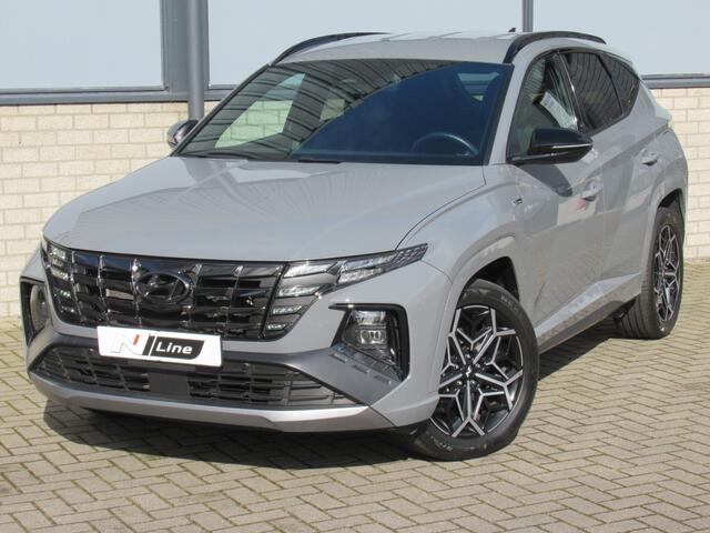 Hyundai TUCSON 1.6 T-GDI HEV 230 PK N Line ! 1e eigen | dealer onderh | 19"inch | alcantara | navi | dodehoek